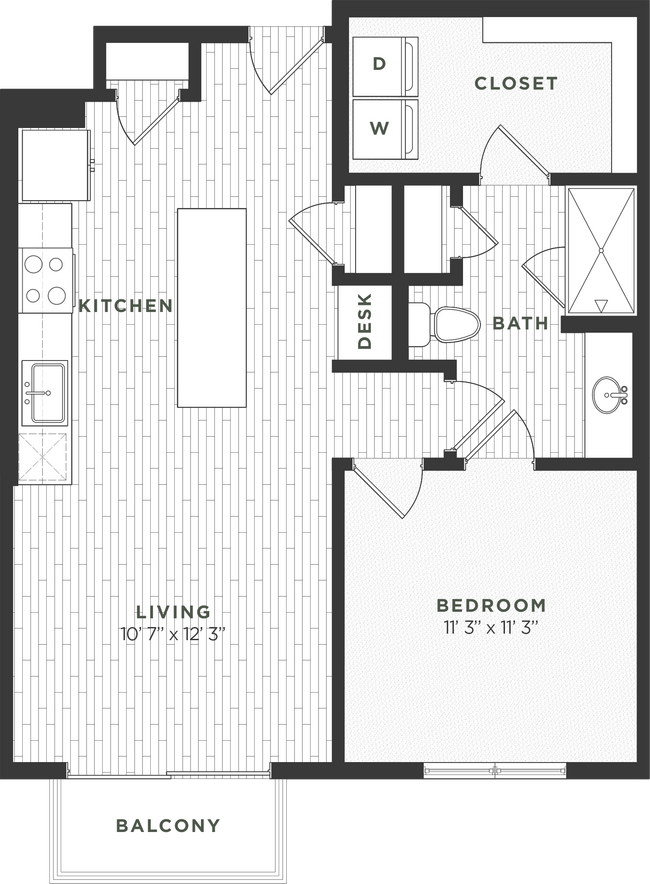Unit 1152 1152 floor plan